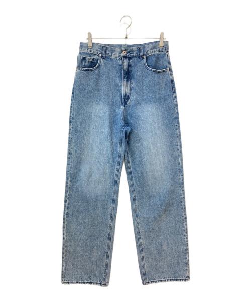 crewre（クルーレ）crewre (クルーレ) アジャスタブルIラインデニムパンツ インディゴ サイズ:3の古着・服飾アイテム