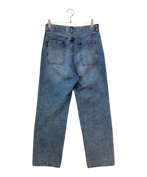 crewre（クルーレ）crewre (クルーレ) アジャスタブルIラインデニムパンツ インディゴ サイズ:3の古着・服飾アイテム
