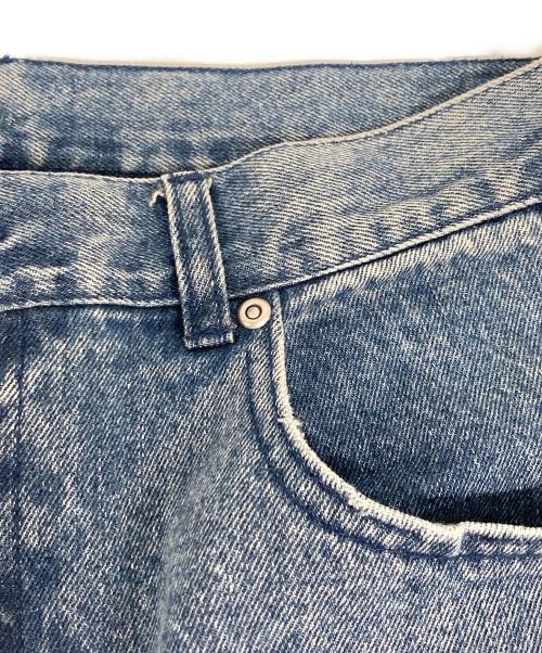 crewre（クルーレ）crewre (クルーレ) アジャスタブルIラインデニムパンツ インディゴ サイズ:3の古着・服飾アイテム