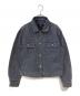 RRL（ダブルアールエル）の古着「三ツ星 先染め 2nd デニムジャケット」｜ブラック