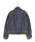 RRL (ダブルアールエル) 三ツ星 先染め 2nd デニムジャケット ブラック サイズ:S：60000円