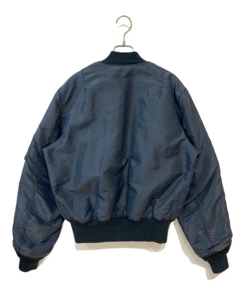 CORINTH CORINTH MFG CO（コリンズ）CORINTH CORINTH MFG CO (コリンズ) リバーシブル MA-1ジャケット ネイビー サイズ:Mの古着・服飾アイテム