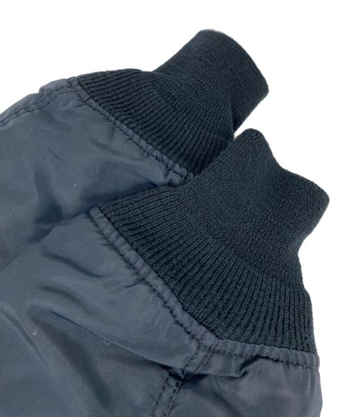 CORINTH CORINTH MFG CO（コリンズ）CORINTH CORINTH MFG CO (コリンズ) リバーシブル MA-1ジャケット ネイビー サイズ:Mの古着・服飾アイテム