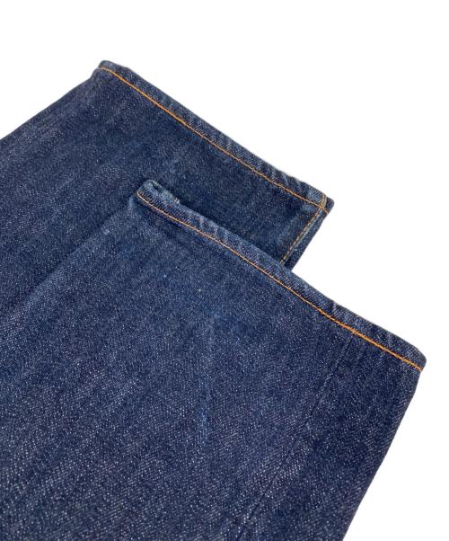 YAMANE（ヤマネ）YAMANE (ヤマネ) No.2 LOT. 2000 カモメ刺繍 デニムパンツ インディゴ サイズ:71cm (W28)の古着・服飾アイテム