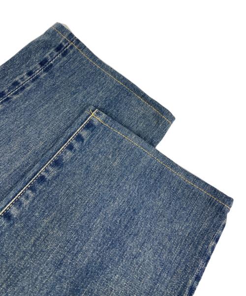 Hysteric Glamour（ヒステリックグラマー）Hysteric Glamour (ヒステリックグラマー) SP加工 小窓リメイク スタッズ セルビッチデニムパンツ インディゴ サイズ:W28の古着・服飾アイテム