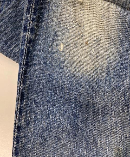 Hysteric Glamour（ヒステリックグラマー）Hysteric Glamour (ヒステリックグラマー) SP加工 小窓リメイク スタッズ セルビッチデニムパンツ インディゴ サイズ:W28の古着・服飾アイテム