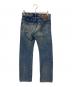Hysteric Glamour (ヒステリックグラマー) SP加工 小窓リメイク スタッズ セルビッチデニムパンツ インディゴ サイズ:W28：12000円