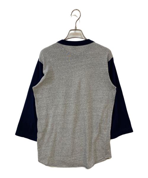 NIKE（ナイキ）NIKE (ナイキ) 70s ヘンリーネックカットソー ブラウン サイズ:Mの古着・服飾アイテム