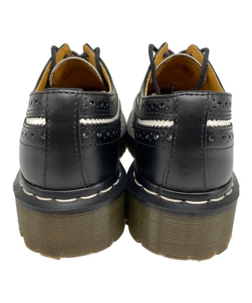 Dr.Martens（ドクターマーチン）Dr.Martens (ドクターマーチン) 3989 BEX BROGUE SHOES 厚底ウィングチップシューズ ブラック×ホワイト サイズ:23cmの古着・服飾アイテム