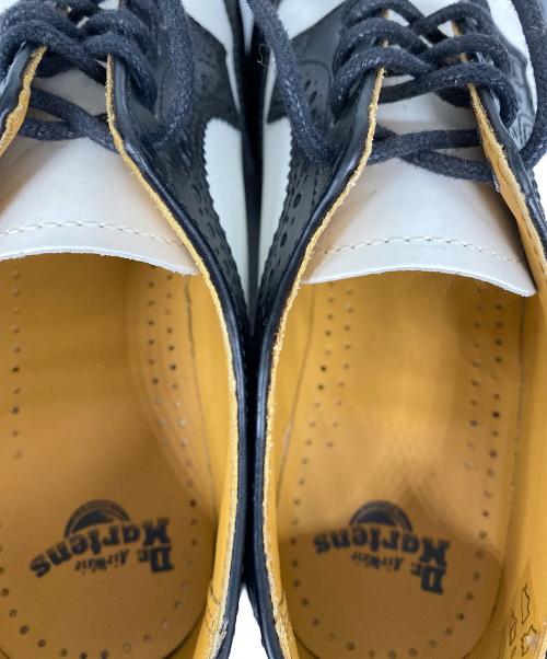 Dr.Martens（ドクターマーチン）Dr.Martens (ドクターマーチン) 3989 BEX BROGUE SHOES 厚底ウィングチップシューズ ブラック×ホワイト サイズ:23cmの古着・服飾アイテム