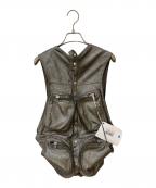 RICK OWENSリックオウエンス）の古着「25SS Cargo Vest」｜GUNMETAL