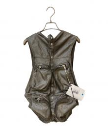 RICK OWENS（リックオウエンス）の古着「25SS Cargo Vest」｜GUNMETAL