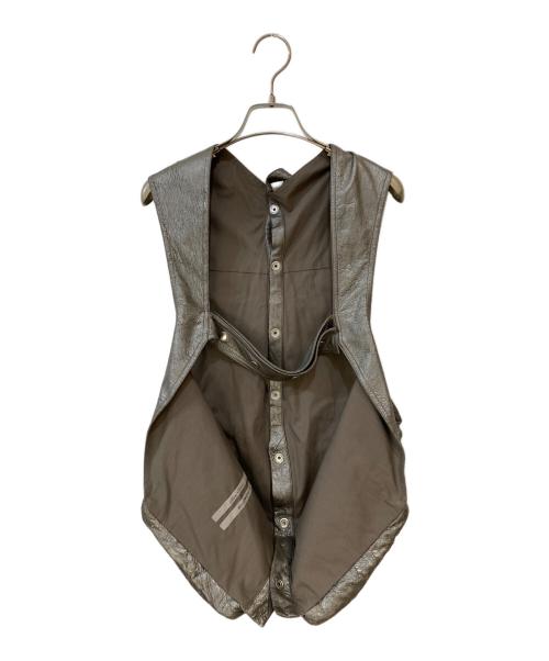 RICK OWENS（リックオウエンス）RICK OWENS (リックオウエンス) 25SS Cargo Vest GUNMETAL サイズ:48 未使用品の古着・服飾アイテム
