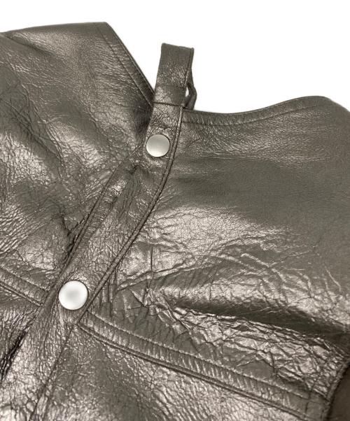 RICK OWENS（リックオウエンス）RICK OWENS (リックオウエンス) 25SS Cargo Vest GUNMETAL サイズ:48 未使用品の古着・服飾アイテム