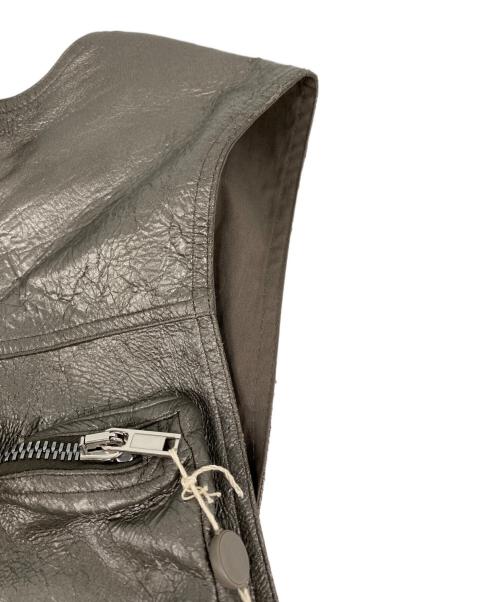 RICK OWENS（リックオウエンス）RICK OWENS (リックオウエンス) 25SS Cargo Vest GUNMETAL サイズ:48 未使用品の古着・服飾アイテム