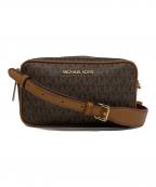 MICHAEL KORSマイケルコース）の古着「CONNIE SM CAMERA BAG」｜ブラウン