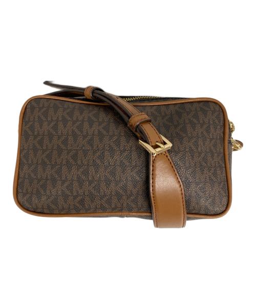 MICHAEL KORS（マイケルコース）MICHAEL KORS (マイケルコース) CONNIE SM CAMERA BAG ブラウンの古着・服飾アイテム