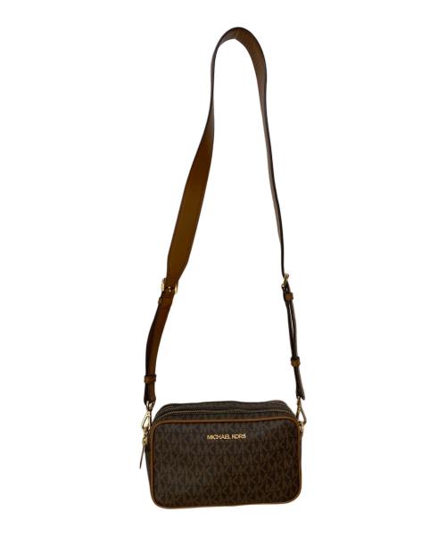 MICHAEL KORS（マイケルコース）MICHAEL KORS (マイケルコース) CONNIE SM CAMERA BAG ブラウンの古着・服飾アイテム