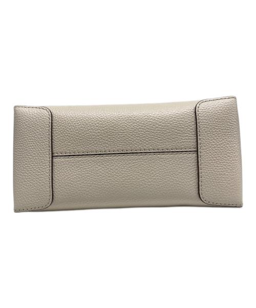 MICHAEL KORS（マイケルコース）MICHAEL KORS (マイケルコース) MERCER MD MESSENGER LEATHER ショルダーバッグ ホワイトの古着・服飾アイテム