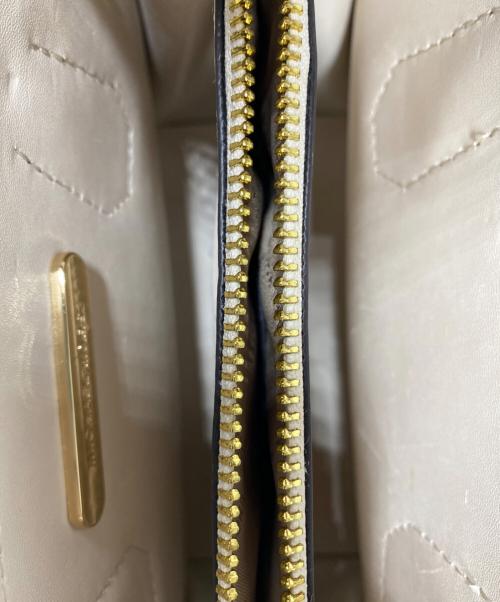 MICHAEL KORS（マイケルコース）MICHAEL KORS (マイケルコース) MERCER MD MESSENGER LEATHER ショルダーバッグ ホワイトの古着・服飾アイテム