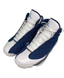 NIKE（ナイキ）の古着「AIR JORDAN 13 RETRO "Flint Grey" ハイカットスニーカー」｜FRENCH BLUE/UNIVERSI