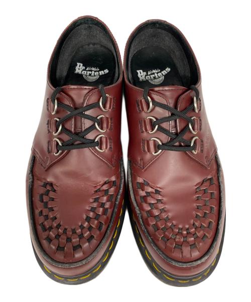 Dr.Martens（ドクターマーチン）Dr.Martens (ドクターマーチン) RAMSEY 3 タイ シューズ レッド サイズ:UK9の古着・服飾アイテム