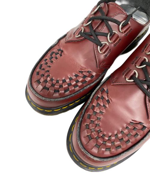 Dr.Martens（ドクターマーチン）Dr.Martens (ドクターマーチン) RAMSEY 3 タイ シューズ レッド サイズ:UK9の古着・服飾アイテム