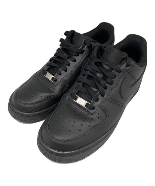 NIKE（ナイキ）NIKE (ナイキ) AIR FORCE 1 '07 ローカットスニーカー BLACK/BLACK サイズ:26.5cmの古着・服飾アイテム