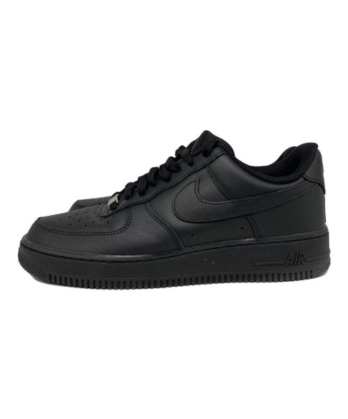 NIKE（ナイキ）NIKE (ナイキ) AIR FORCE 1 '07 ローカットスニーカー BLACK/BLACK サイズ:26.5cmの古着・服飾アイテム