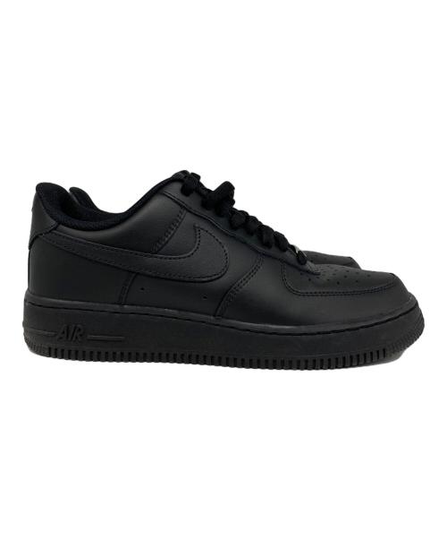 NIKE（ナイキ）NIKE (ナイキ) AIR FORCE 1 '07 ローカットスニーカー BLACK/BLACK サイズ:26.5cmの古着・服飾アイテム