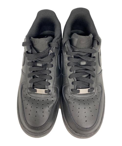 NIKE（ナイキ）NIKE (ナイキ) AIR FORCE 1 '07 ローカットスニーカー BLACK/BLACK サイズ:26.5cmの古着・服飾アイテム