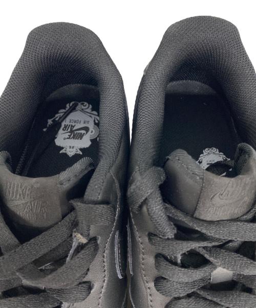 NIKE（ナイキ）NIKE (ナイキ) AIR FORCE 1 '07 ローカットスニーカー BLACK/BLACK サイズ:26.5cmの古着・服飾アイテム