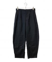 LOEFF（ロエフ）の古着「W トロピカル ボンタンパンツ」｜ブラック