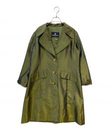 Aquascutum（アクアスキュータム）の古着「シルクトレンチコート」｜タマムシ