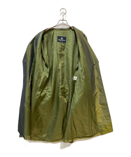 Aquascutum（アクアスキュータム）Aquascutum (アクアスキュータム) シルクトレンチコート タマムシ サイズ:7の古着・服飾アイテム
