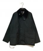 Barbourバブアー）の古着「BEDALE SL PEACHED ビデイル ジャケット」｜ブラック