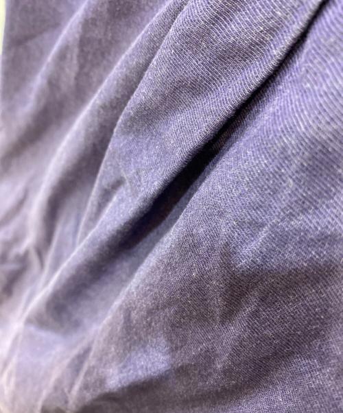 COMOLI（コモリ）COMOLI (コモリ) プルオーバーカーゴシャツ パープル サイズ:3の古着・服飾アイテム