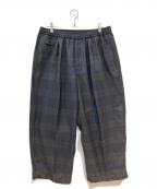 DAIWA PIER39ダイワ ピア39）の古着「TECH WIDE EASY 2P TROUSERS PLAIDS」｜ブラック