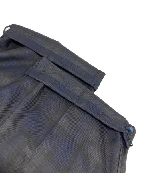 DAIWA PIER39（ダイワ ピア39）DAIWA PIER39 (ダイワ ピア39) TECH WIDE EASY 2P TROUSERS PLAIDS ブラック サイズ: Lの古着・服飾アイテム