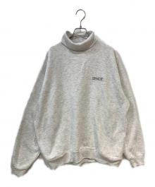 ENNOY（エンノイ）の古着「Electric Logo Turtleneck Sweat」｜グレー
