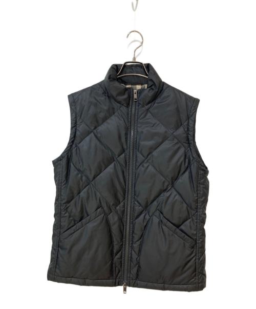 BURBERRY LONDON（バーバリーロンドン）BURBERRY LONDON (バーバリーロンドン) 裏ノバチェックダウンベスト ブラック サイズ:Lの古着・服飾アイテム
