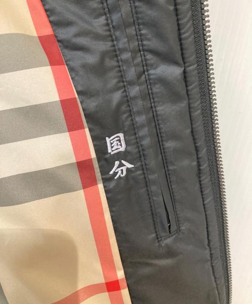 BURBERRY LONDON（バーバリーロンドン）BURBERRY LONDON (バーバリーロンドン) 裏ノバチェックダウンベスト ブラック サイズ:Lの古着・服飾アイテム