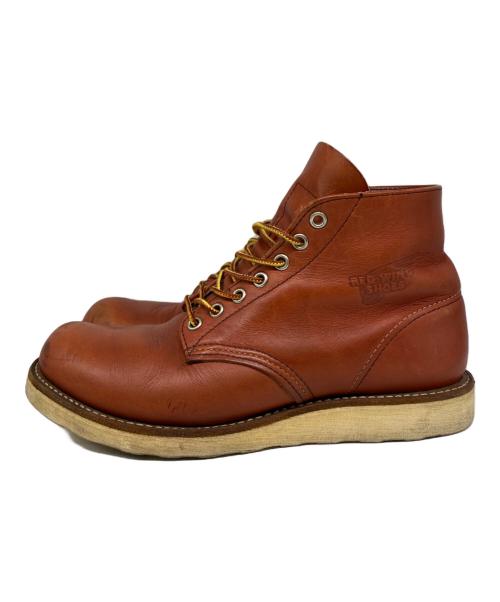 RED WING（レッドウィング）RED WING (レッドウィング) 6-inch CLASSIC ROUND オロラセット ブラウン サイズ: 7/2の古着・服飾アイテム
