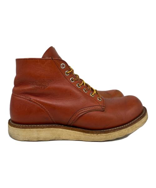 RED WING（レッドウィング）RED WING (レッドウィング) 6-inch CLASSIC ROUND オロラセット ブラウン サイズ: 7/2の古着・服飾アイテム