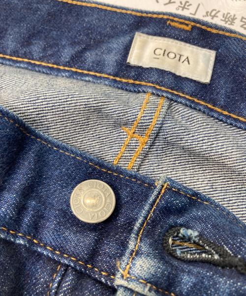 CIOTA（シオタ）CIOTA (シオタ) 本藍スビンコットン 13.5oz ストレートデニム パンツ インディゴ サイズ:32の古着・服飾アイテム