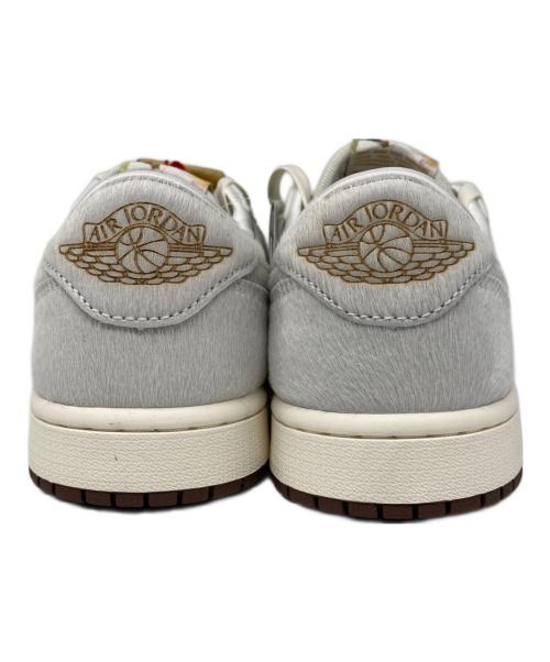 NIKE（ナイキ）NIKE (ナイキ) AIR JORDAN 1 LOW OG -CHINESE NEW YEAR- ローカットスニーカー FOOTBALL GREY/SAIL/S サイズ:26.5cm 未使用品の古着・服飾アイテム