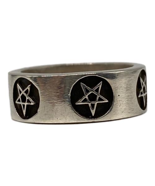 ALEX STREETER（アレックスストリーター）ALEX STREETER (アレックスストリーター) PENTAGRAM BAND RING シルバー サイズ:10号の古着・服飾アイテム