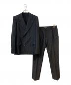 BOTTEGA VENETAボッテガベネタ）の古着「Double-breasted Suit」｜ブラック