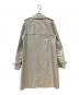 Aquascutum (アクアスキュータム) 取外ライナー付き ベーシック ダブル トレンチコート ブルー サイズ:8：14000円