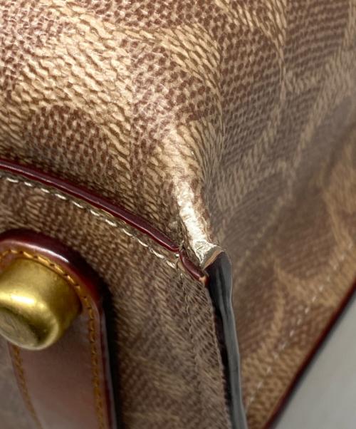COACH（コーチ）COACH (コーチ) PEANUTS (ピーナッツ) ウィロウ トート バッグ・シグネチャー キャンバス ベージュ サイズ:なしの古着・服飾アイテム